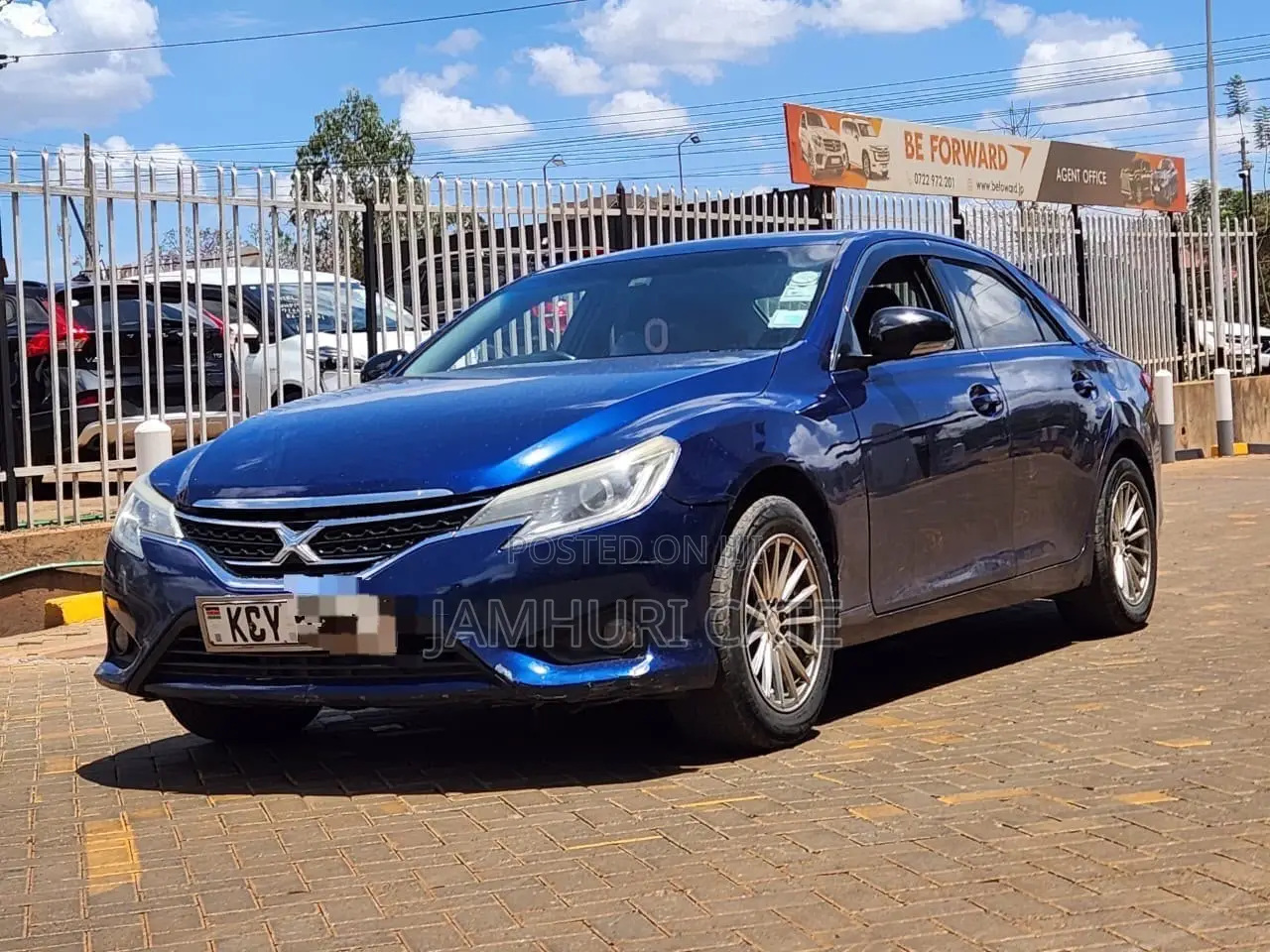 Toyota Mark X 2012 Blue