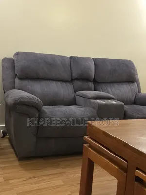 Charcoal Grey Recliner Sofa