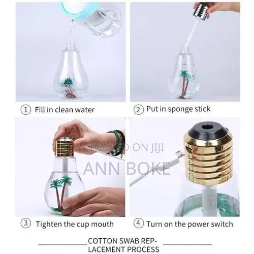 Colour Crystals Decor Bulb Humidifier Now Available