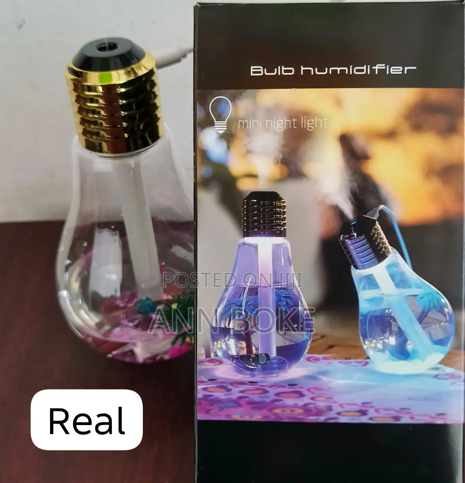 Colour Crystals Decor Bulb Humidifier Now Available