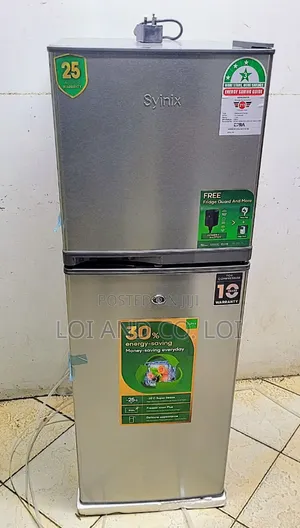 Syinix 137 Litres Double Door Refrigerator