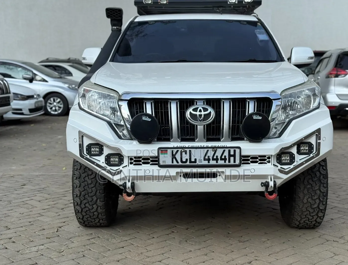 Toyota Land Cruiser Prado 2012 White