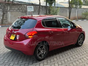 Peugeot 208 2016 Burgundy