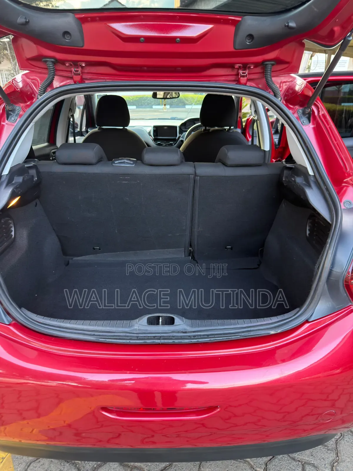 Peugeot 208 2016 Burgundy