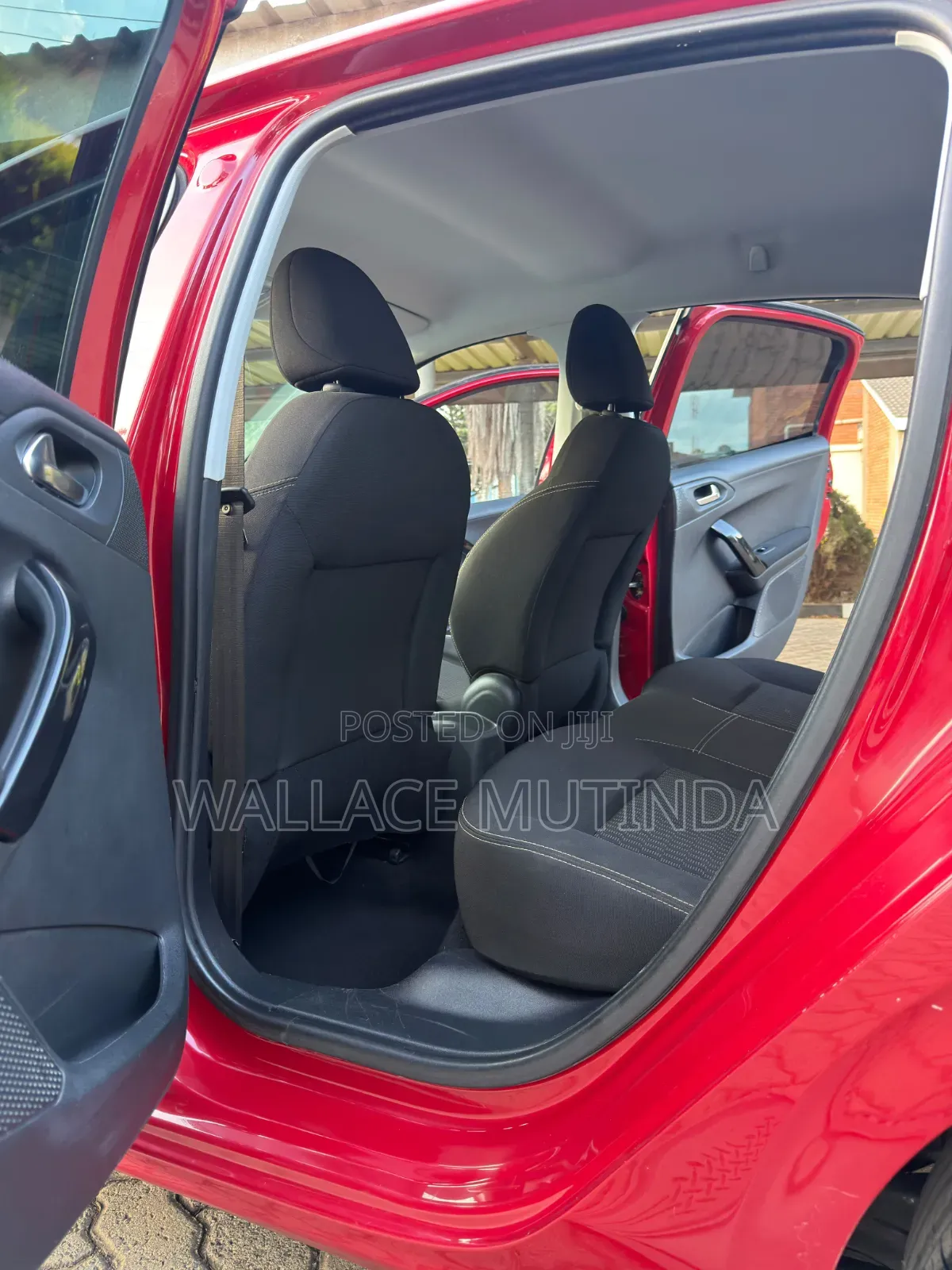 Peugeot 208 2016 Burgundy