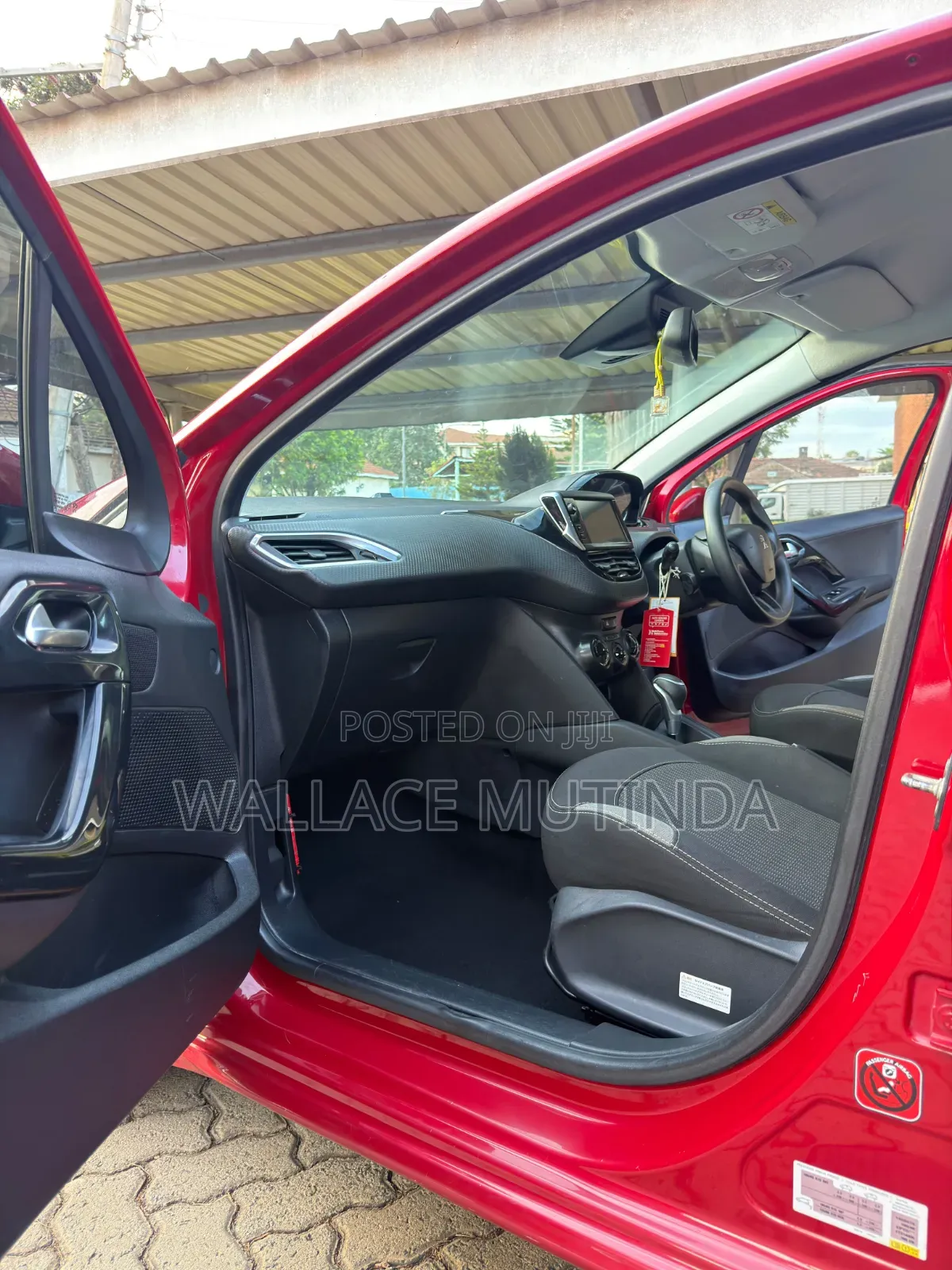 Peugeot 208 2016 Burgundy