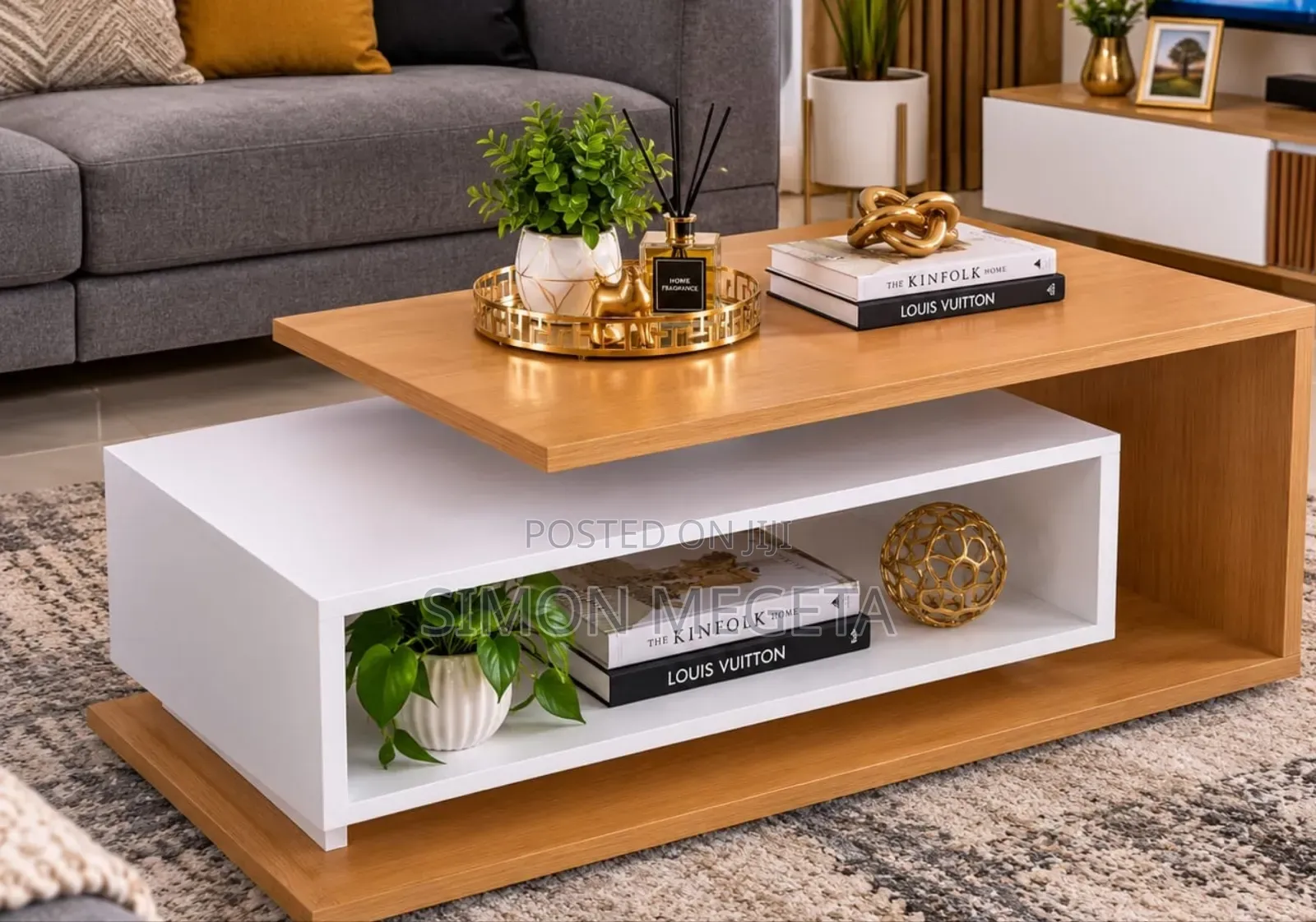 Executive Floating Laminated Coffee Table