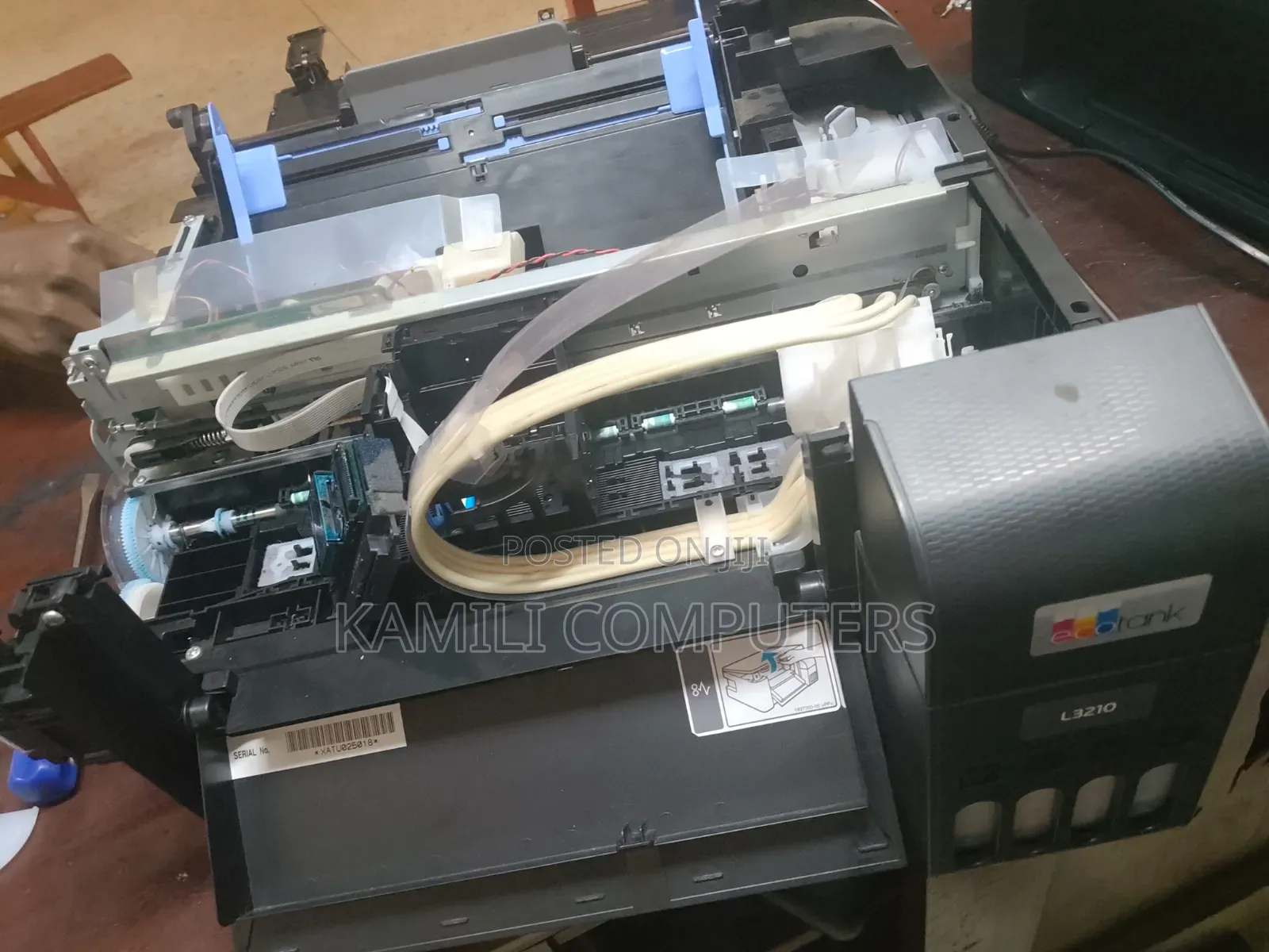 Print Head and Cables Replacement on L3210