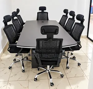 Modern Boardroom Meeting Set Plus Ergonomic Mesh
