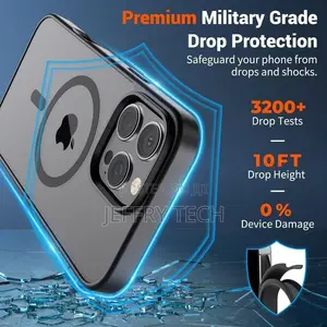 Magnetic for iPhone 16 Pro Max Case (Compatible With MagSafe) (Militar
