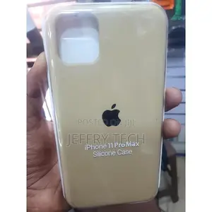 iPhone 11 Pro Max Silicone Case -Light Brown