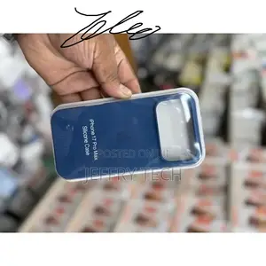 iPhone 17 Pro Max Silicone Phone Case & Pouch With Camera Protectio