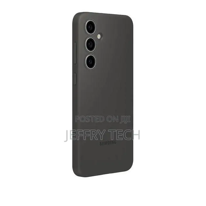 Samsung Galaxy S24 FE Silicone Phone Case, Protective Cover, Smooth Gr