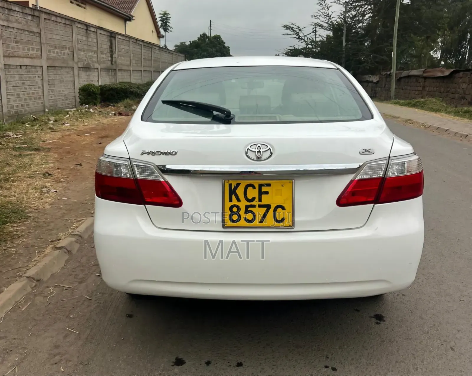 Toyota Premio 2010 Pearl