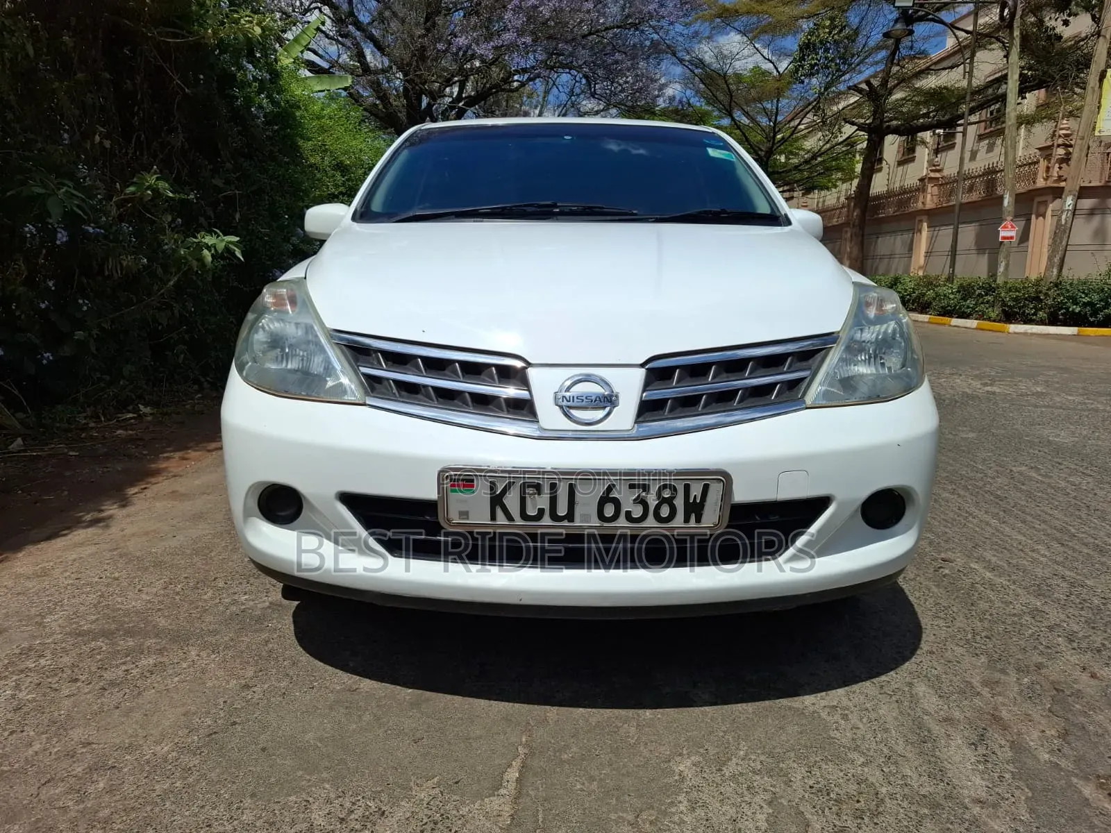 Nissan Tiida 2012 White