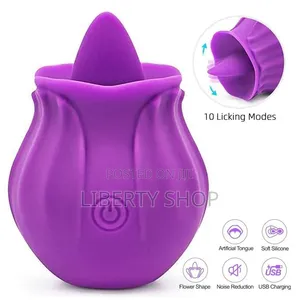 Rose Tongue Licking Vibrating Tongue