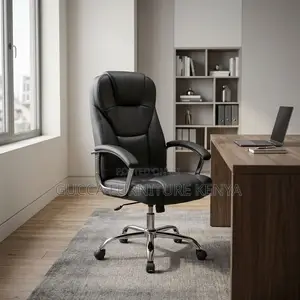 Leather Staff Desk Chair.