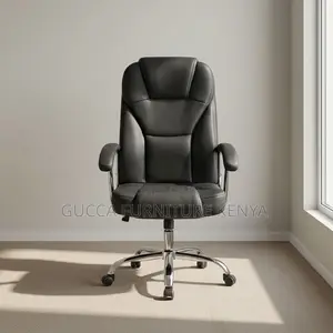 Leather Staff Desk Chair.