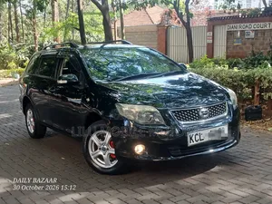 Toyota Corolla Fielder 2011 Black
