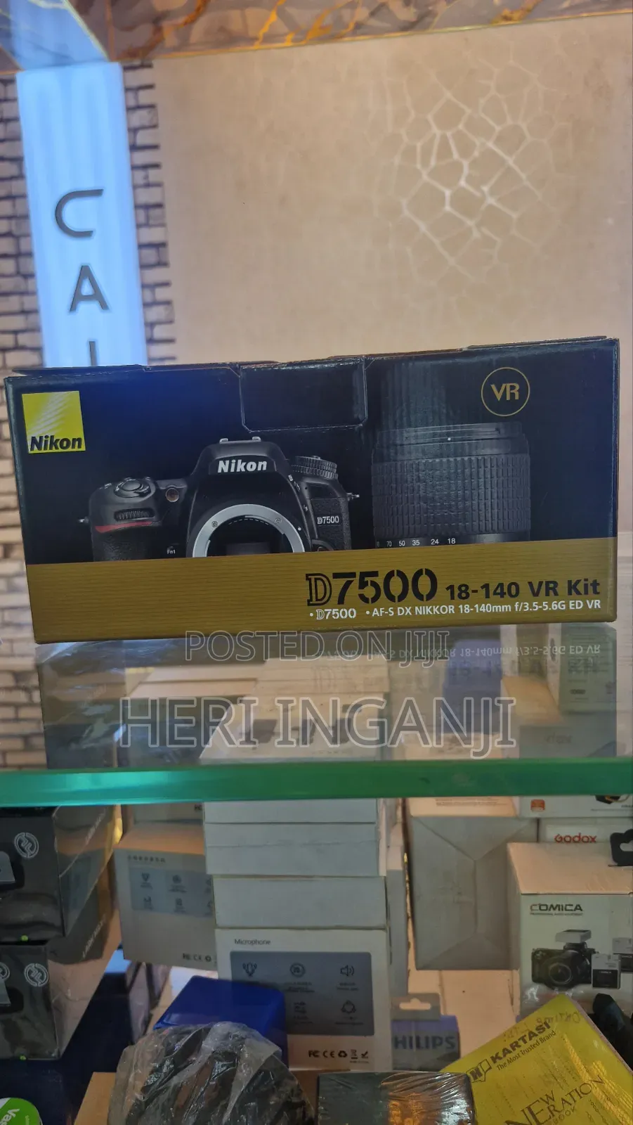 Nikon D7500 Camera With 18-140mm