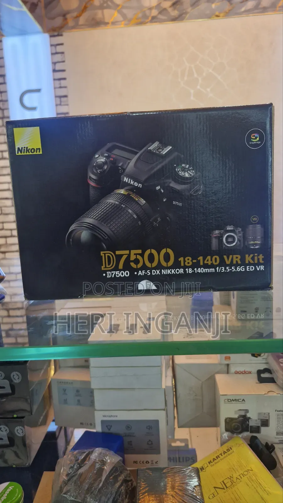 Nikon D7500 Camera With 18-140mm
