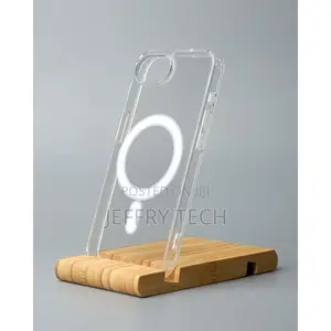 iPhone 16E / iPhone 17E Clear Silicone Case With MagSafe - Transparent