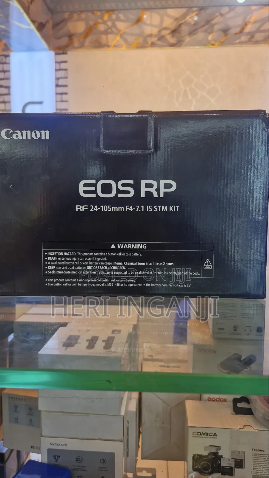 Canon Eos Rp Camera With 24-105 Lens