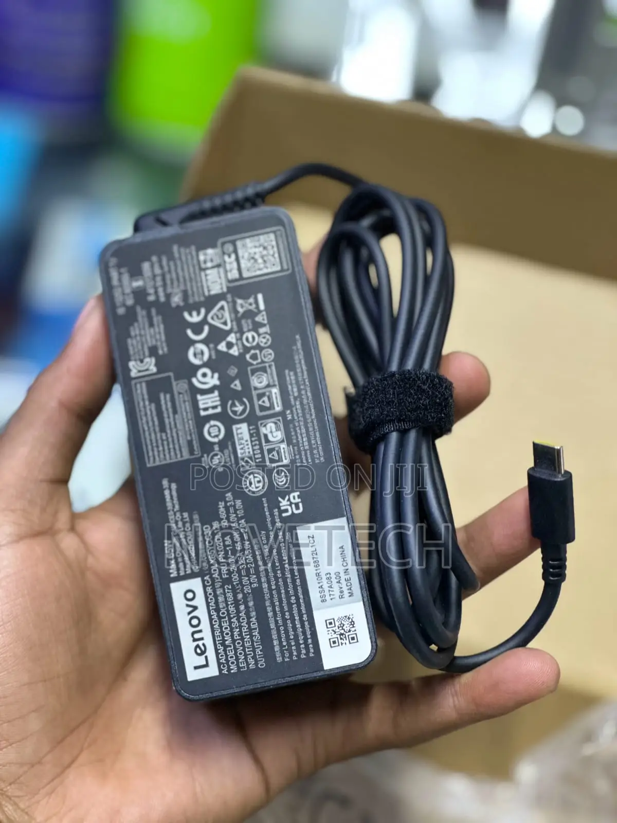 Lenovo ThinkPad 65W TYPE C Charger Power Adaptor USB-C Adapter