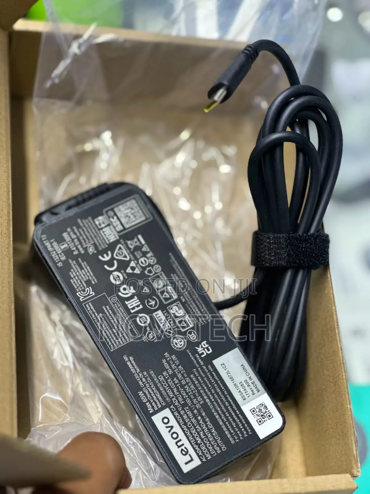 Lenovo 65W USB-C AC Adapter Power Charger - Brand New UK