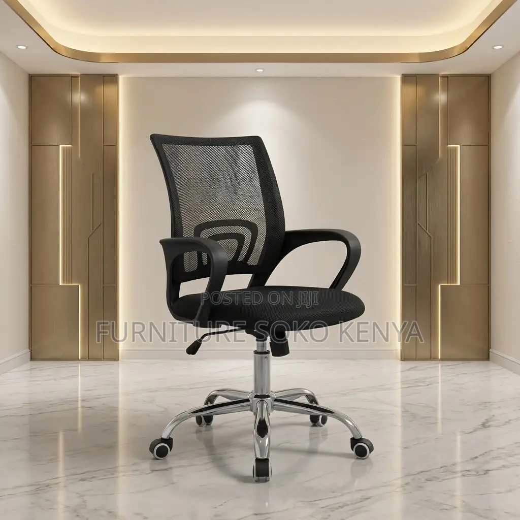 Mid Backrest Home Office Seat | Clerical Ergonomical Chair
