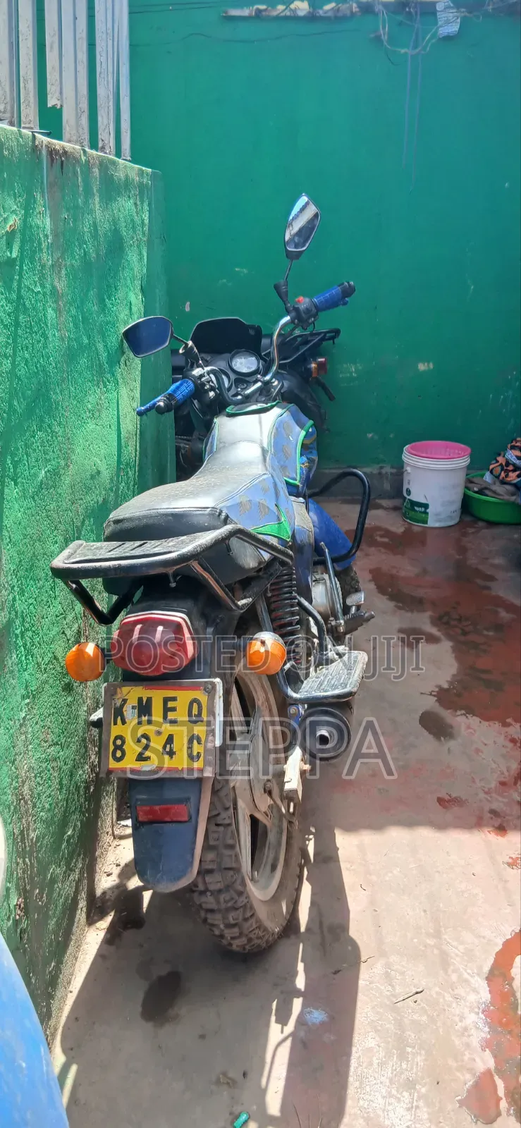 New TVS HLX Plus ES 2020 Blue