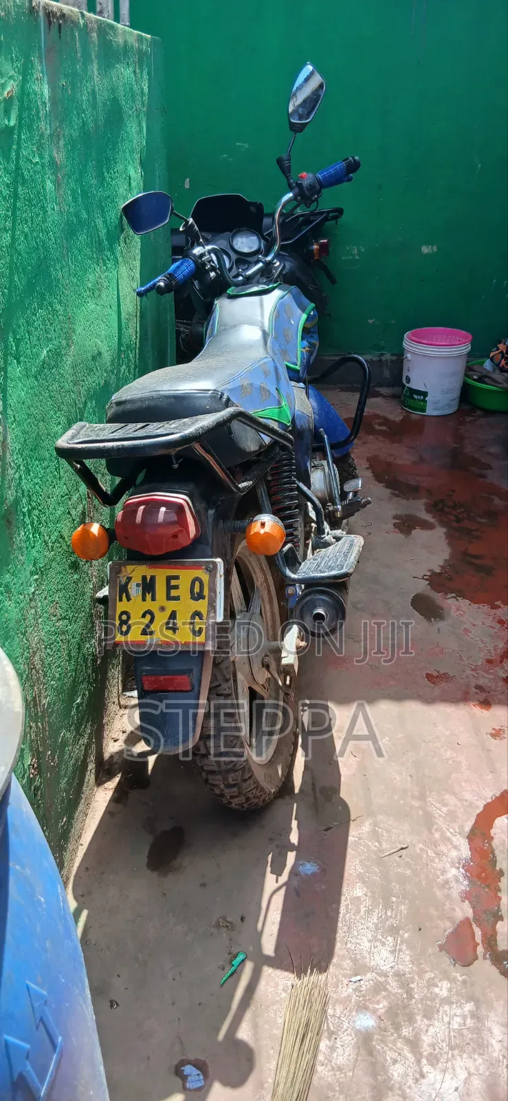 New TVS HLX Plus ES 2020 Blue
