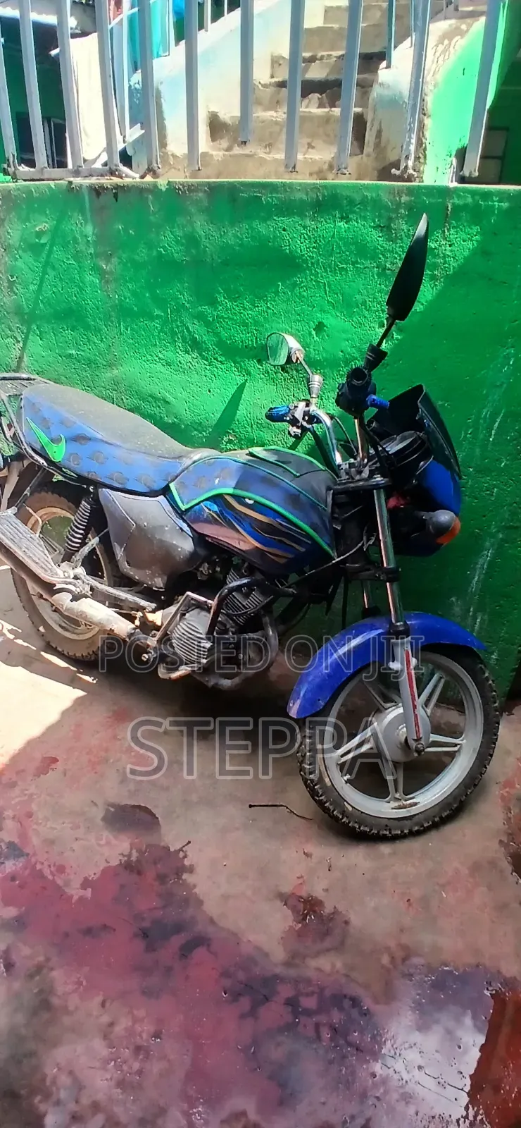 New TVS HLX Plus ES 2020 Blue