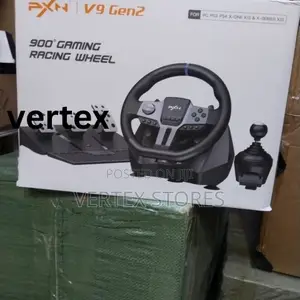 PXN V9 Gen2 900° Gaming Racing Wheel for PC, PS4, Xbox