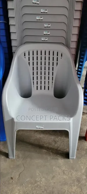 Aquaken Plastic Chair Grey