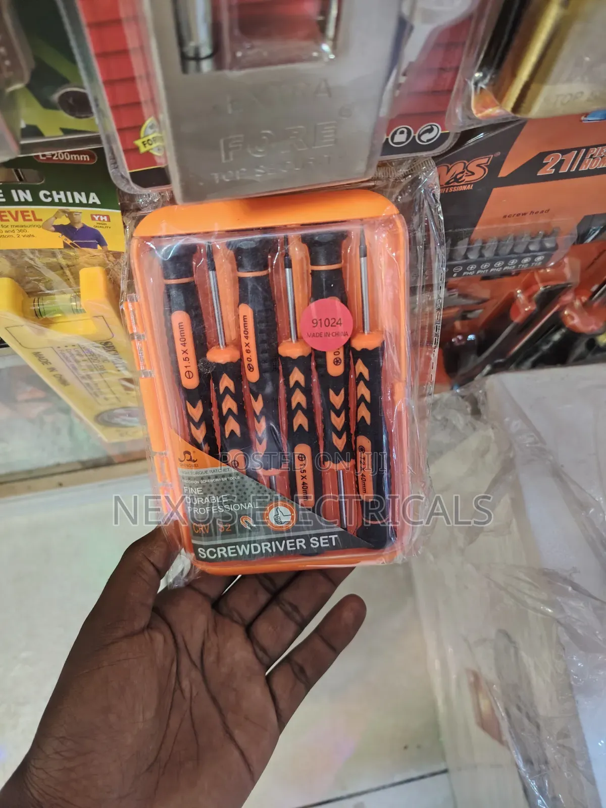 6-Piece Precision Screwdriver Set (Model 91024).
