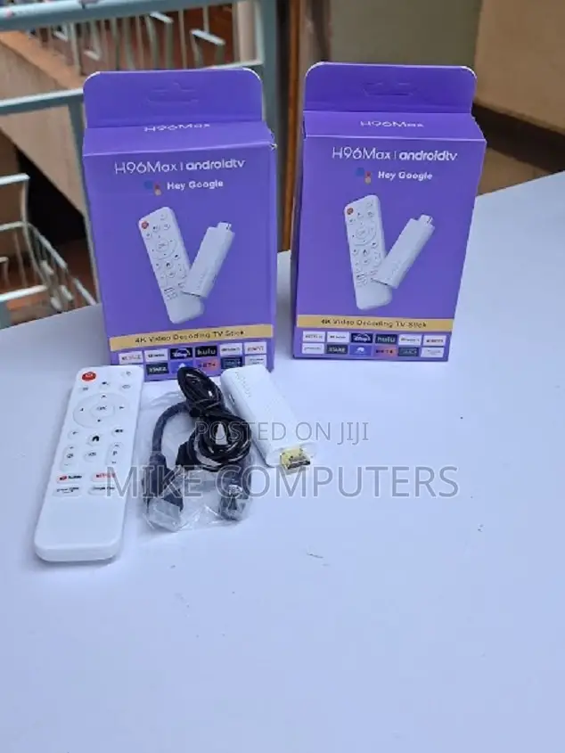 H96 Max Android TV Stick With Netflix and YouTube