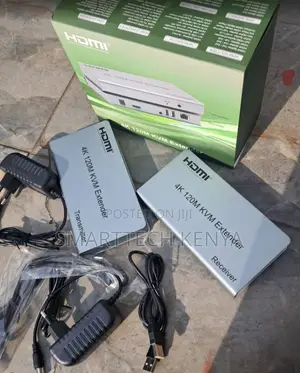 HDMI 120M EXTENDER (KVM 120M)4K Extender Over Cat 6 With USB Mouse