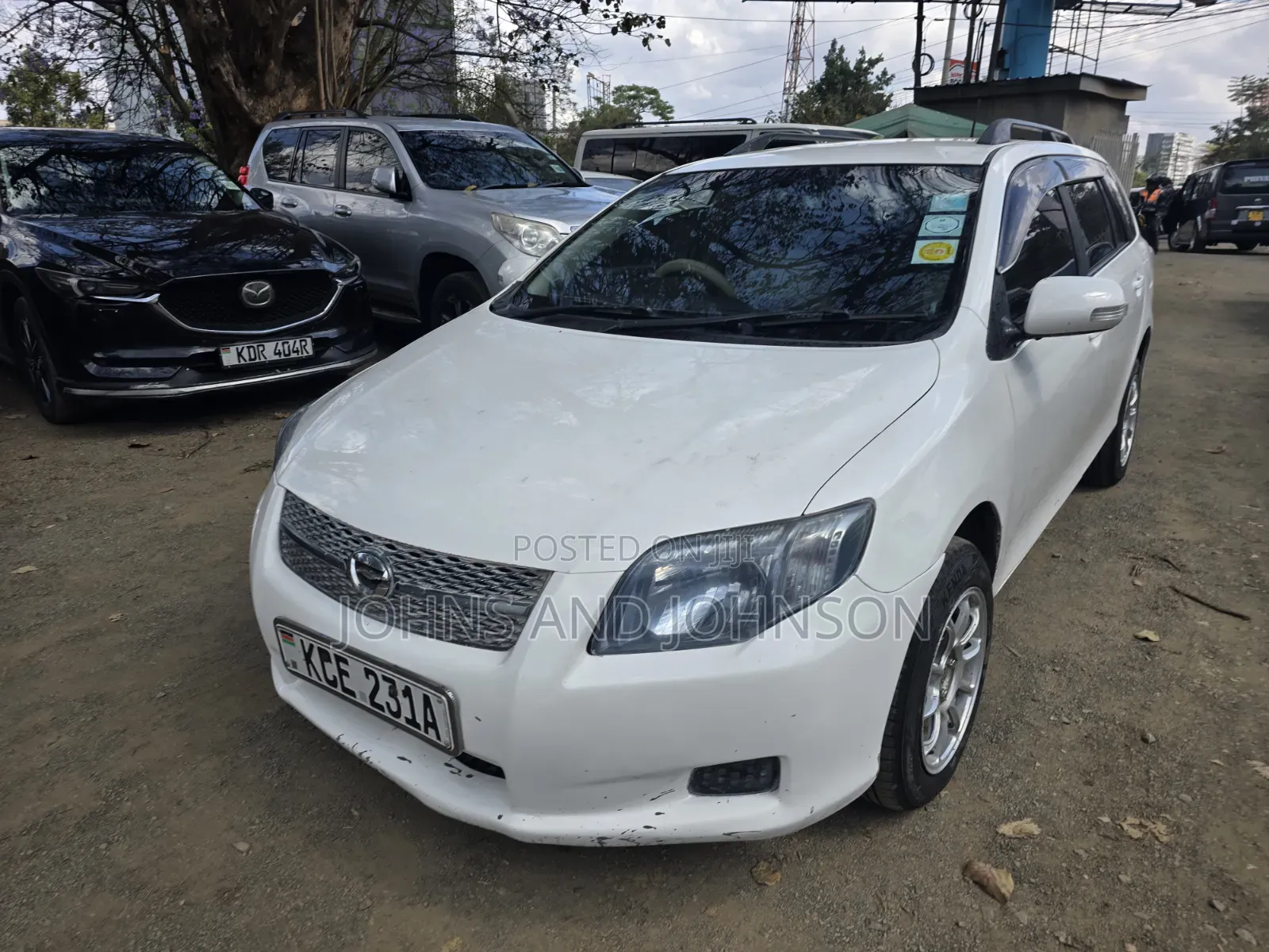 Toyota Corolla Fielder 2008 White