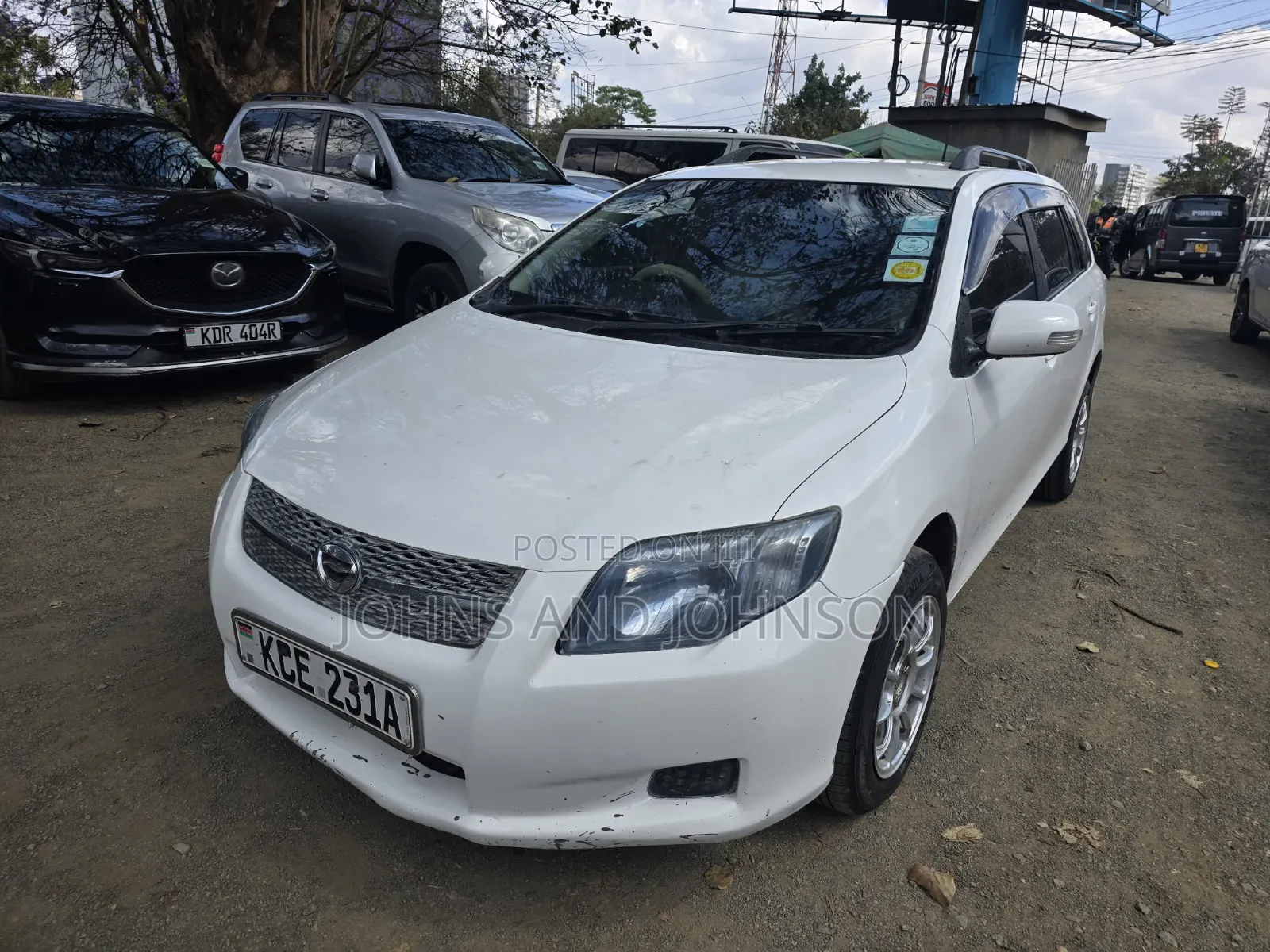 Toyota Corolla Fielder 2008 White