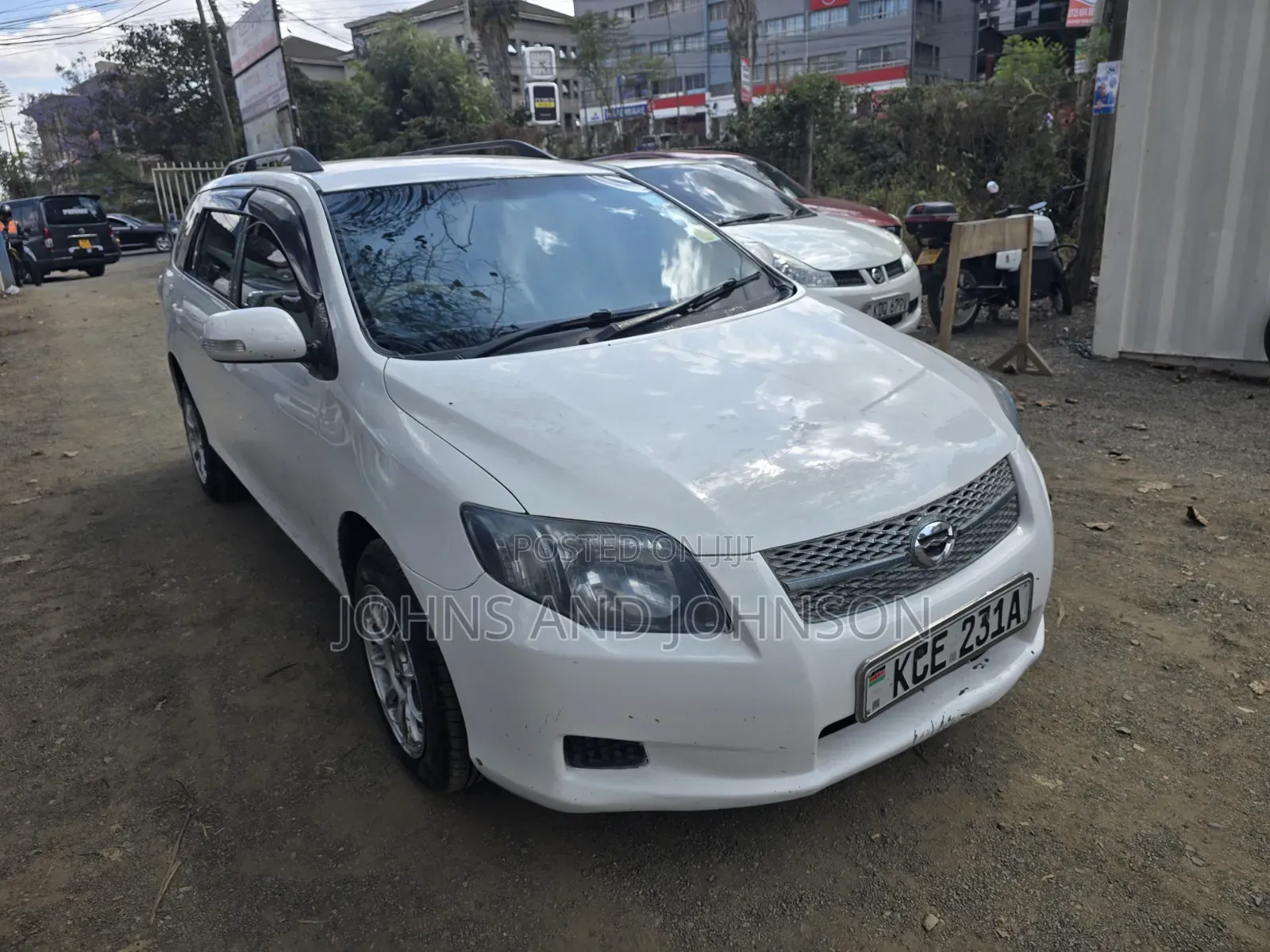 Toyota Corolla Fielder 2008 White