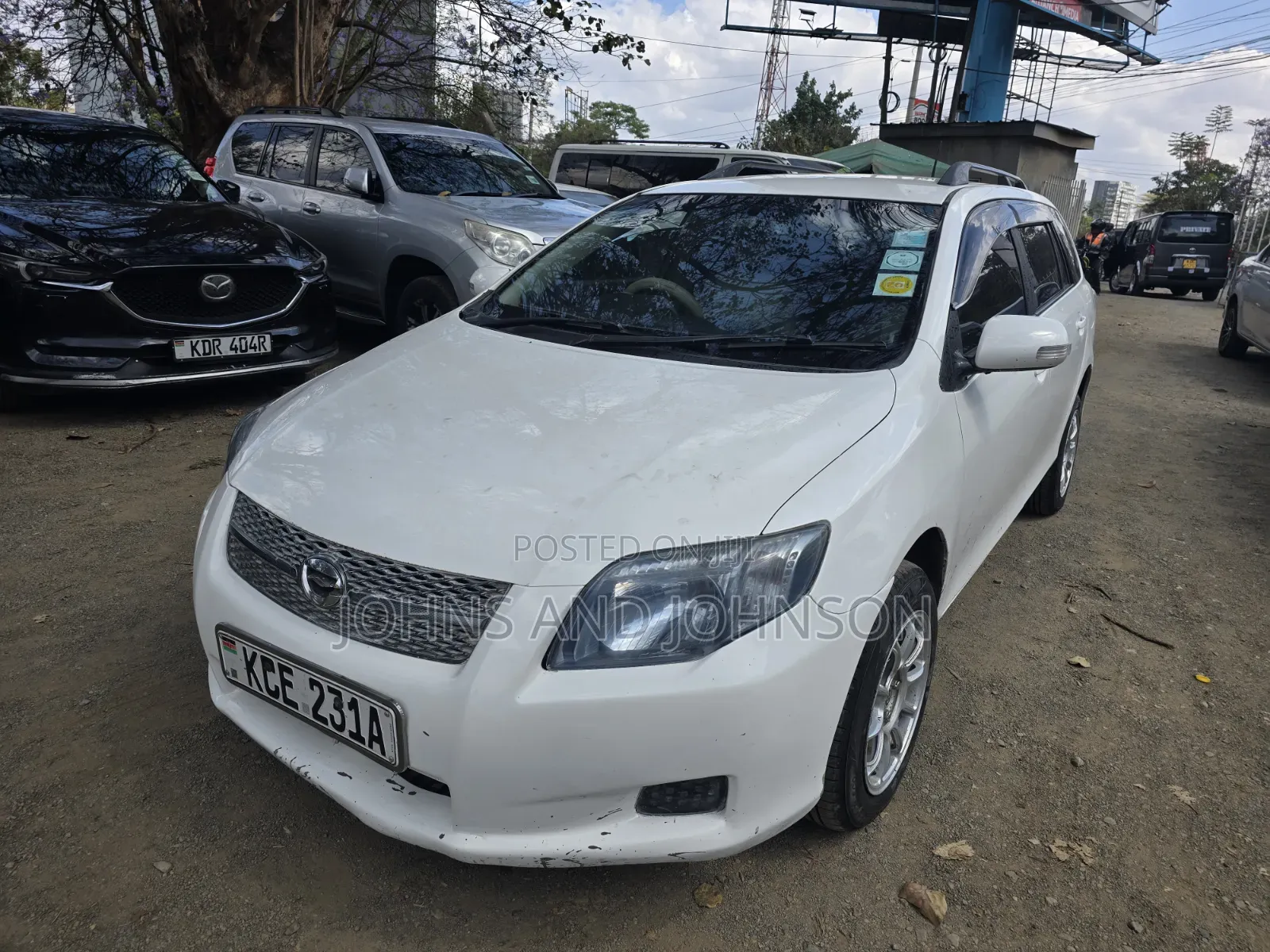 Toyota Corolla Fielder 2008 White