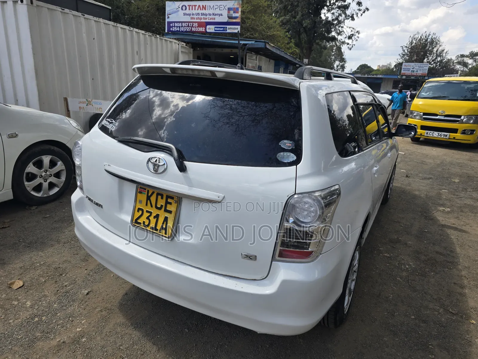 Toyota Corolla Fielder 2008 White