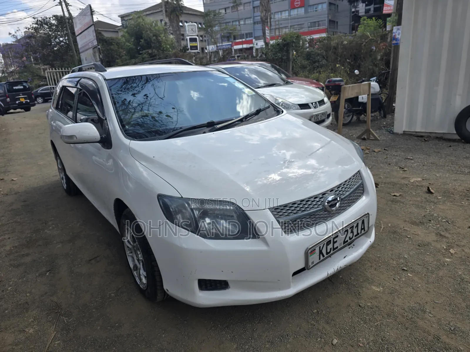 Toyota Corolla Fielder 2008 White