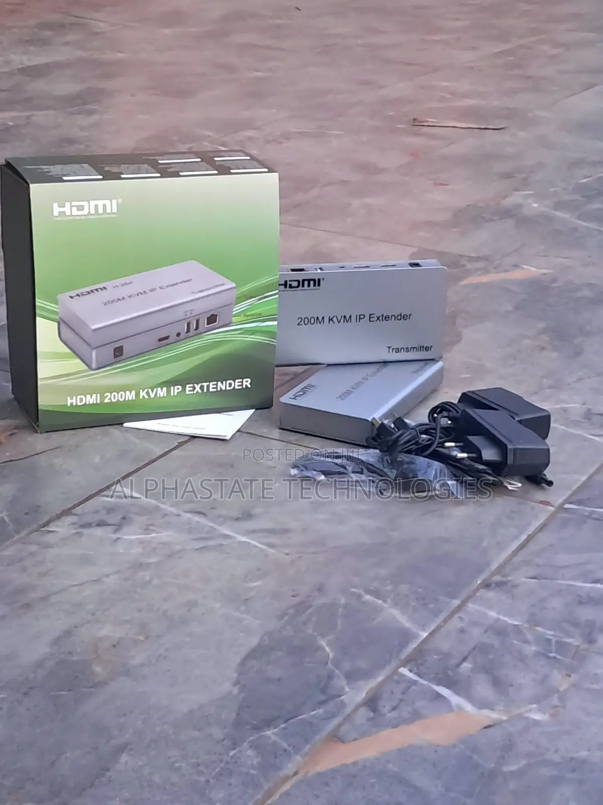 HDMI KVM Over Ip Extender 200m USB Keyboard Mouse