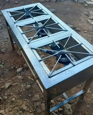 3burner Stainless Steel Gas Cooker