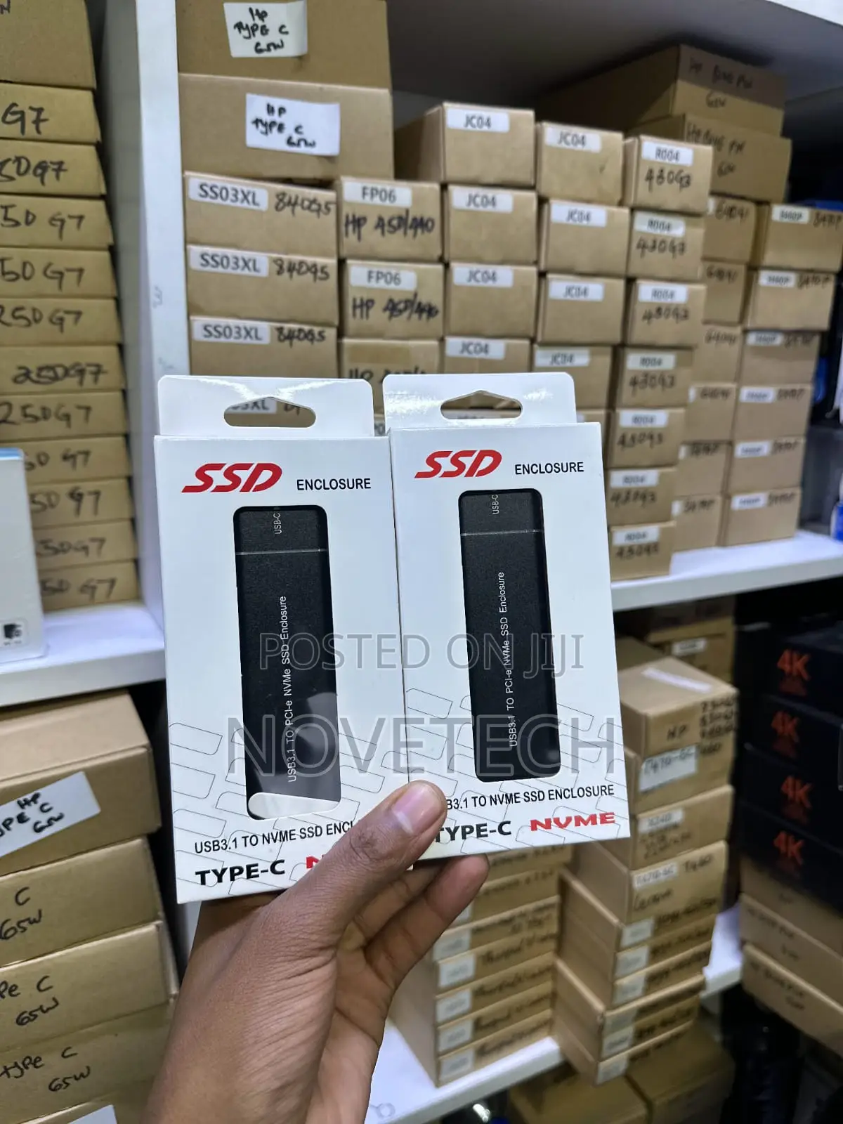 SSD Enclosure for NGFF M.2 NVMe SSD to Type C ENCLCase