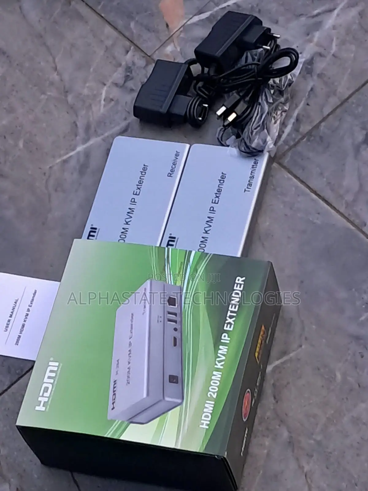 200M HDMI Over IP Extender With USB Keyboard and Mouse Support