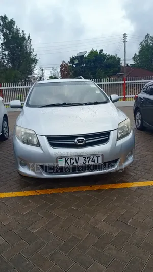Toyota Corolla Fielder 2012 Silver