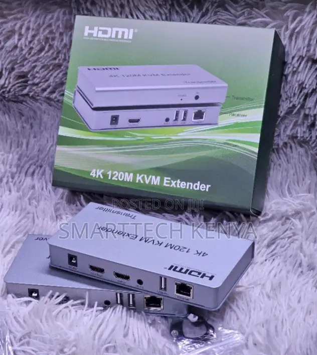 120m HDMI-Compliant KVM Extender USB Mouse Keyboard Extension Rj45